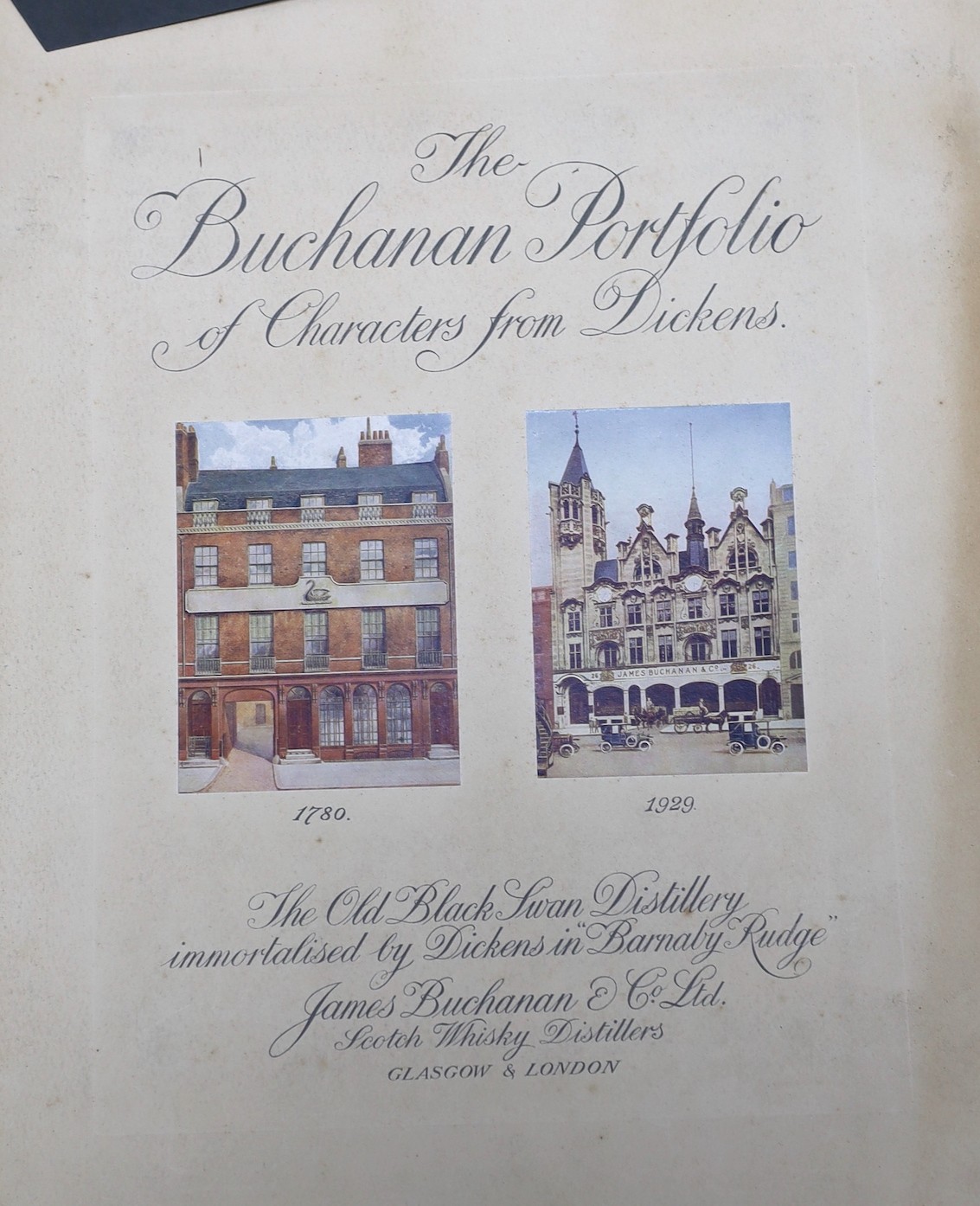 The Buchanan portfolio of Dickens characters